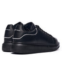 Black Chunky Sneakers With White Line (3)