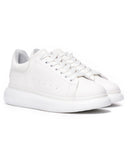 Balloon Sole Sneakers in White (2)
