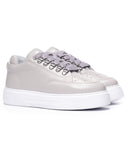 Women's Low Top Sneakers Shoes Gray