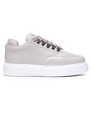 Women's Low Top Sneakers Shoes Gray (3)