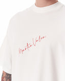 Z-Rebel Water-Based Print Oversized White T-shirt (2)