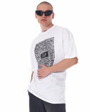 Men's Front Text Printed Oversized White T-shirt (7)
