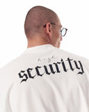 Men's Oversized Back Screen Printed White Heavy T-Shirt (8)