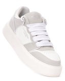 Men's Bicolor High Sneakers in Gray-White (4)