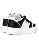 Men's Bicolor High Sneakers in Black-White (3)