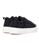 Men's Low Top Sneakers Crowned Shoes Camo Black (3)