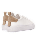 Bobe Suede Belted New Sneakers White Beige (4)
