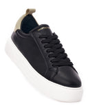 Bobe Suede Belted New Sneakers Black Beige (5)