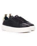 Bobe Suede Belted New Sneakers Black Beige (3)