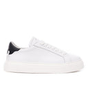 Node High Street Leather Sneakers White Black (2)