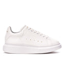 Martin Valen Women's Chunky Sneakers in Full White