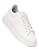 Martin Valen Women's Chunky Sneakers in Full White (4)