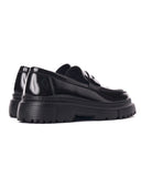 Full Black Loafer With High Sole (3)