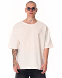White Oversized Light T-shirt For Men (2)