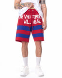 Men's Who Forgets Will Heal Fleece Sport Shorts Red