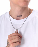 Anchor Figure Stainless Steel Necklace (4)