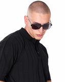 Men's Old Money Oversized T-shirt in Black (7)