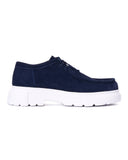 Men’s Genuine Leather Loafers Navy Blue