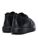 Chunky Sneakers Designer Zipper Shoes Black (3)