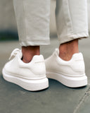 Chunky Sneakers Shoes White (10)