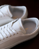 Men's Low Top Sneakers Shoes White (8)