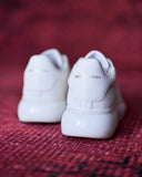 Balloon Sole Sneakers in White (7)