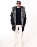 MV Premium Design Furry Coat In Black (7)
