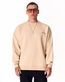 MV Basic Oversized Beige Sweatshirt (3)