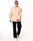 MV Basic Oversized Beige Sweatshirt (8)