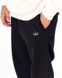 The Crown Oversized Black Jogger (5)