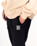Men's QR Oversized Black Jogger (3)