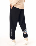 Graphic Printed Black Jogger For Men (3)