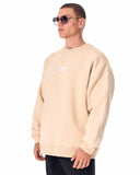 1881 Embroidered Oversized Beige Sweatshirt (2)