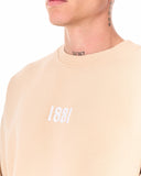 1881 Embroidered Oversized Beige Sweatshirt (3)