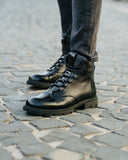 MV Black Ankle Boots For Men