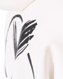 Men's Oversized Hoodie X-Mark White (4)