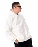Men's Oversized Hoodie X-Mark White (9)