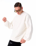 Men's Oversized Sweatshirt X-Mark White (9)