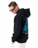 Butterfly Rebirth Oversized Black Hoodie (9)