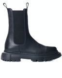 MV Black Leather Boots For Men