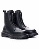 Gravitas Leather Boots With Zipper