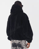Black Plush Hoodie With Embroidery Print (14)