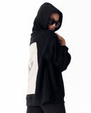 Monarch Loop Black Hoodie For Women (10)