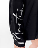 Women's Oversized Hoodie Martin Valen Black (6)