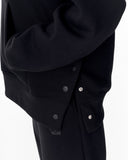 Women's Full Black Oversized Tracksuit (8)
