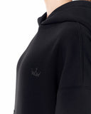 Women's Full Black Oversized Tracksuit (5)