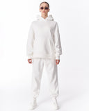 Women's Full White Oversized Tracksuit