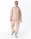 Women's Full Beige Oversized Tracksuit (14)