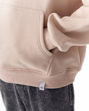 Puff Hood Oversized Beige Hoodie (15)