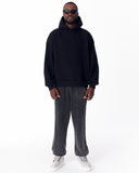 Puff Hood Oversized Black Hoodie (21)